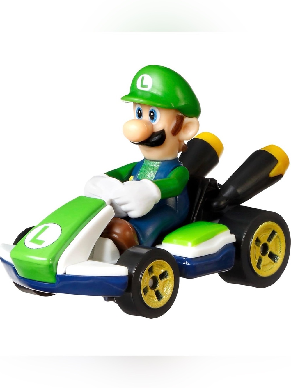 Hot Wheels Mario Kart LUIGI 2013 Loose Car Pre-Used